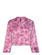 Hunkemöller Jacket Ls Satin Macaron Rosa