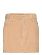 Tommy Jeans Tjw Cord Mini Skirt Beige