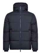 Selected Homme Slhdan Short Puffer Jacket O Marinblå