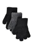 Mikk-line Magic Gloves 3 Pack Svart