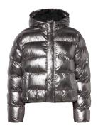 Mads Nørgaard Shiny Crinckle Jojina Jacket Silver