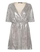 Vero Moda Vmkaje 2/4 Short Dress Jrs Silver