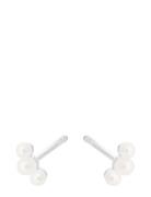 Pernille Corydon Ocean Pearl Earsticks Vit