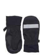 Lindex Mitten Water Repellent Stripe Svart