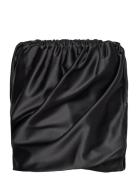 Ganni Double Satin Svart