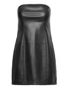 Gina Tricot Pu Mini Tube Dress Svart