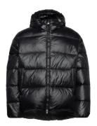 GANT Over D Shiny Down Puffer Jacket Svart