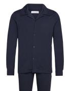 Jack & J S Jacsolid Pyjamas Set Marinblå