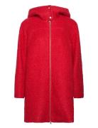 Esprit Casual Coats Woven Röd