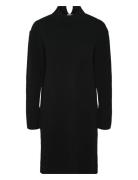 YAS Yasemilie Ls High Neck Knit Dress S.noos Svart