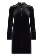 Dante6 D6Sloane Velvet Dress Svart