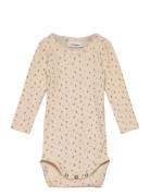 Lil'Atelier Nbfgago Ls Slim Body Lil Noos Beige