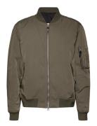 Mango Chaqueta Bomber Repelente Al Agua Khaki Green