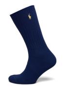 Polo Ralph Lauren Underwear Cotton-Blend Crew Socks Marinblå