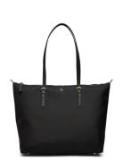 Lauren Ralph Lauren Nylon Medium Keaton Tote Bag Svart