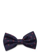 Portia 1924 Dots Silk Bow Tie Svart