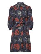 MOS MOSH Sprhena Floral Dress Svart