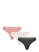 Tommy Hilfiger 3P Thong Svart