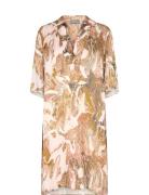 MOS MOSH Mmshane Marble Dress Rosa