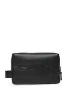 GANT Leather Wash Bag Svart