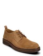 Bianco Biaerik Derby Shoe Suede Brun