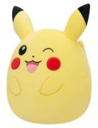 Squishmallows 50 Cm Pokemon Winking Pikachu Toys Soft Toys Stuffed Ani...