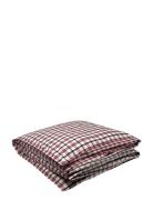 Flannel Double Duvet Home Textiles Bedtextiles Duvet Covers Red GANT