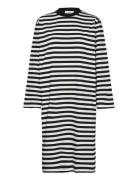 Mads Nørgaard Heavy Single Stripe Nolly Dress Svart