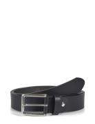 Howard London Leather Jeans Belt Roger Svart