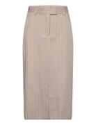 Vila Vimarlo Hw Midi Skirt #7 Beige