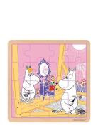 MUMIN Moomin - Wooden Square Puzzle - Construction Fun Multi/patterned