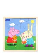 Barbo Leksaker Peppa Pig - Wooden Puzzle – Rebecca Multi/patterned