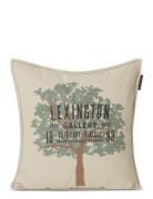 Tree Logo Linen/Cotton Pillow Cover Home Textiles Bedtextiles Pillow C...