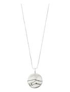 Pilgrim Heat Recycled Coin Necklace Silver