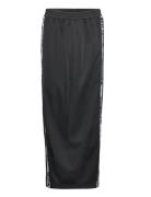 ROTATE Birger Christensen Maxi Straight Slit Skirt Svart