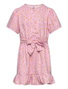 Kids Only Kogpalma S/S Dress Ptm Rosa