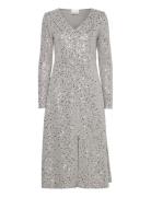 Noella Verona Midi Dress Silver