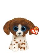 TY Muddles - Brown/White Dog Med Multi/patterned