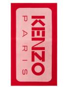 Kenzo Home Klabel Beach Towel Röd