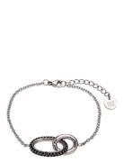 Bud To Rose Harper Bracelet Black/Silver Silver