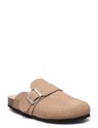 Bianco Biaolivia Mule Suede Brun