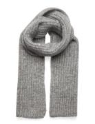 Superdry Rib Knit Scarf Grå