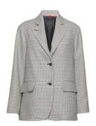 Naja Lauf Cordelia Blazer Cool Check Vit