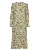 MSCH Copenhagen Mschadalia Rikkelie Dress Aop Grön