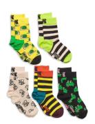 Happy Socks Kids 5-Pack Boozt Gift Set Multi/patterned