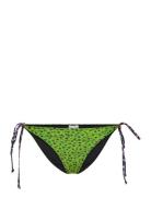 Ganni Recycled Printed Beads String Bikini Briefs Grön