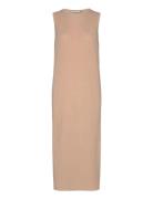 Coster Copenhagen Long Knitted Dress Beige