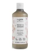 I LOVE I Love Naturals Body Wash Rose & Argan 500Ml Nude