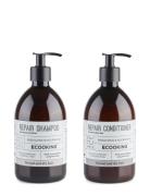 Ecooking Set Repair Shampoo 500 Ml & Repair Conditi R - 500 Ml Nude