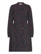 MSCH Copenhagen Mschvinaya Ladonna Shirt Dress Aop Svart